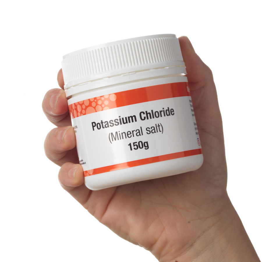 Potassium Chloride Powder 170g E508 The Melbourne Food Depot 